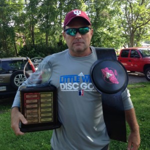 Mark with trophy, 2014 CC